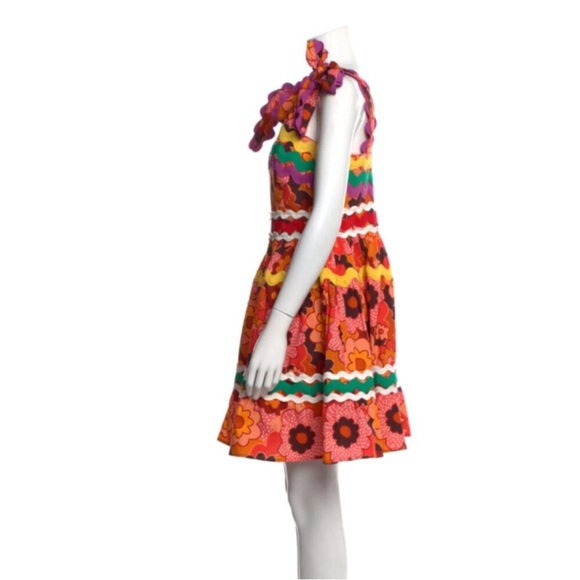 CeliaB Lazuli Tropical Multicolor Floral Sleeveless Mini Dress - Picture 4 of 5